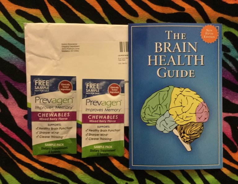 Free Prevagen Samples and Brain Book