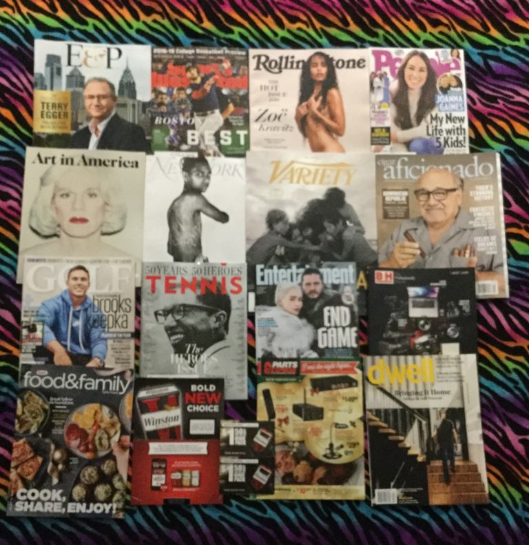 📫 11-03-2018 FREE mail 📽 E&P ⚾ Sports Illustrated  💎 Rolling Stone 👪 People 🎨 Art in America 🗽 New York 📺 Variety  🚬 Cigar Aficionado ⛳ Golf 🎾  Tennis  🎥 Entertainment weekly 💻 B&H 🍽 Kraft food & family 💸 Winston coupons 🗜 Parts Express 🏡 Dwell 📚