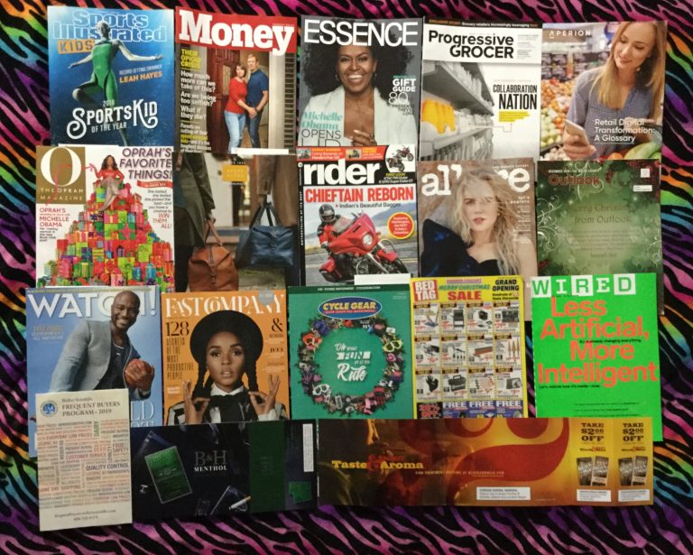📬 11-28-2018 FREE mail 🏊 Sports Illustrated KIDS   💸 Money 🙆 Essence 🏪 Progressive Grocer 📲 Aperion 🎄 O 🛍 Moore & Giles 🏍 Rider 👙 Allure 🎅 The Wayne County Outlook 🏈 Watch 🚋 Fast Company 👓 Cycle Gear 🛠 Harbor Freight 🔌 Wired 🔬 Weber Scientific 🚬 B&H and Black & Mild coupons 📚