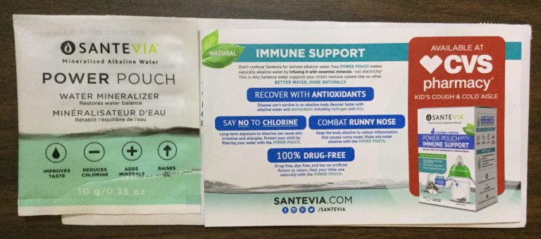 Free Sante Via Power Punch water mineralizer