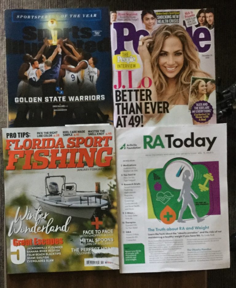 📬 12-15-2018 FREE mail 🏀 Sports Illustrated 👪 People 🚢🎣Florida Sport Fishing 💉 RA Today 📚