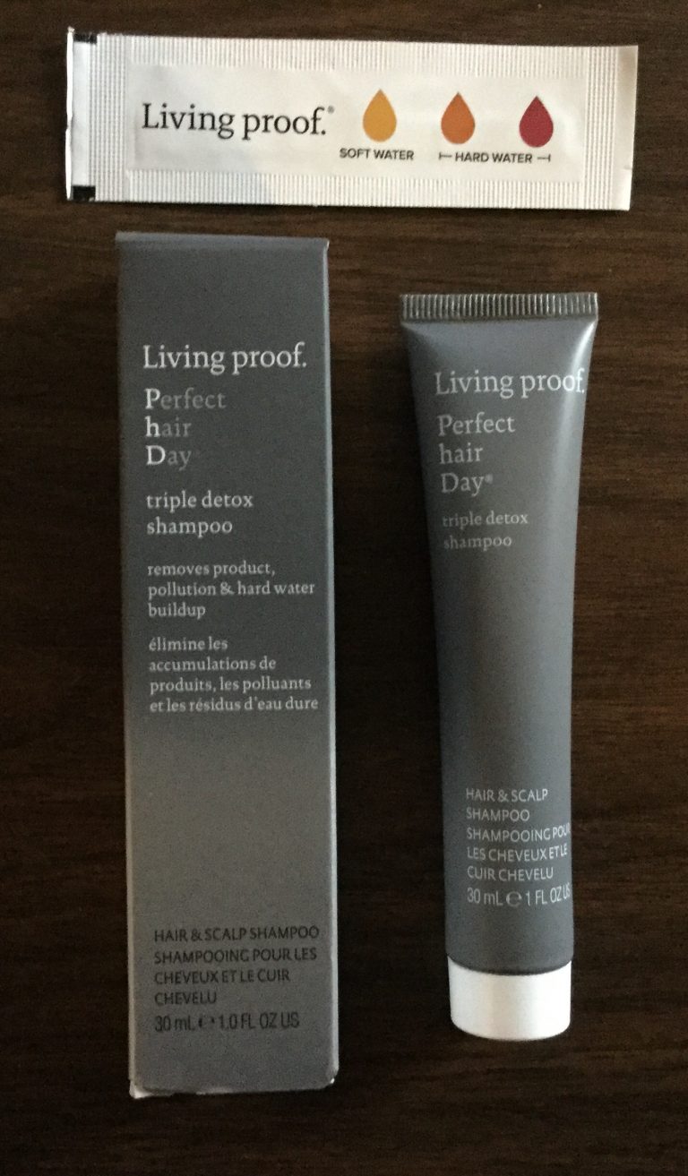 Free Living Proof Perfect Hair Day triple detox shampoo