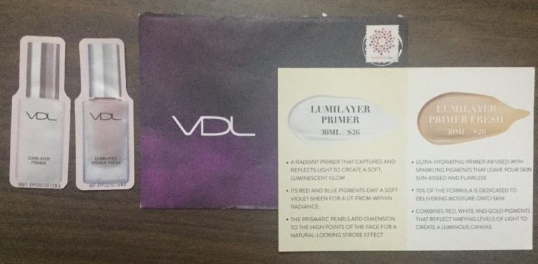 Free VDL Cosmetics samples