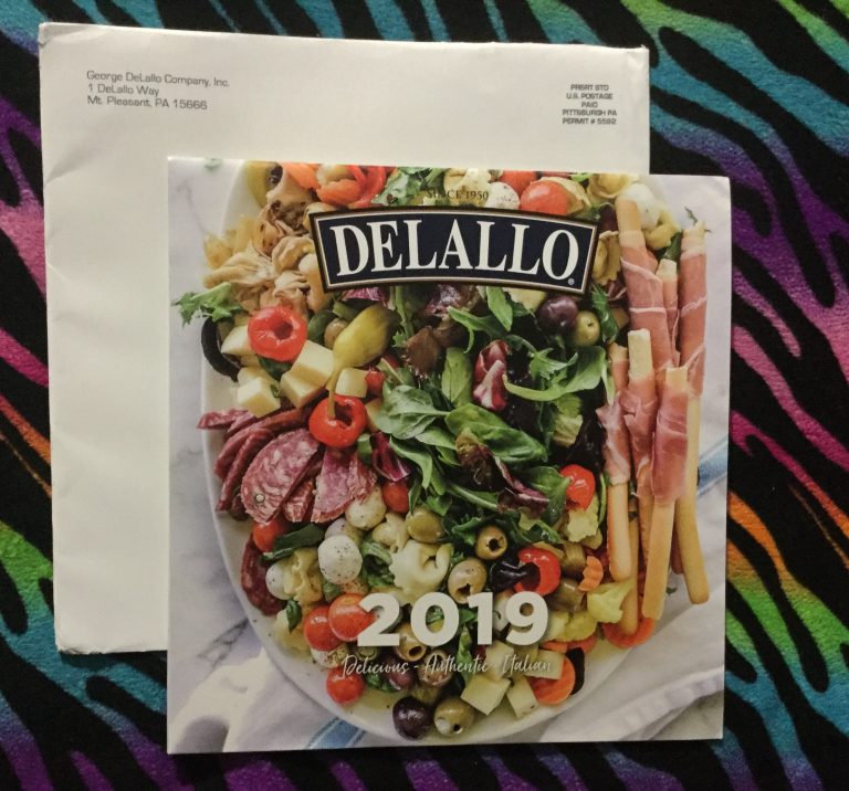 Free 2019  DeLallo calendar