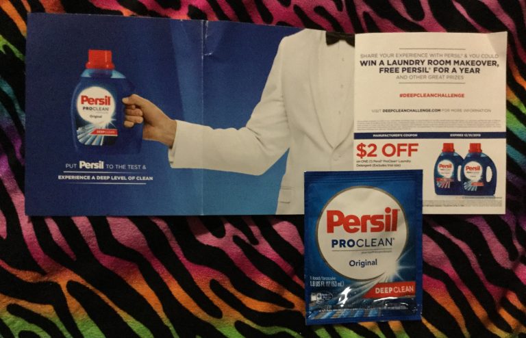 Free Persil Pro-clean Sample