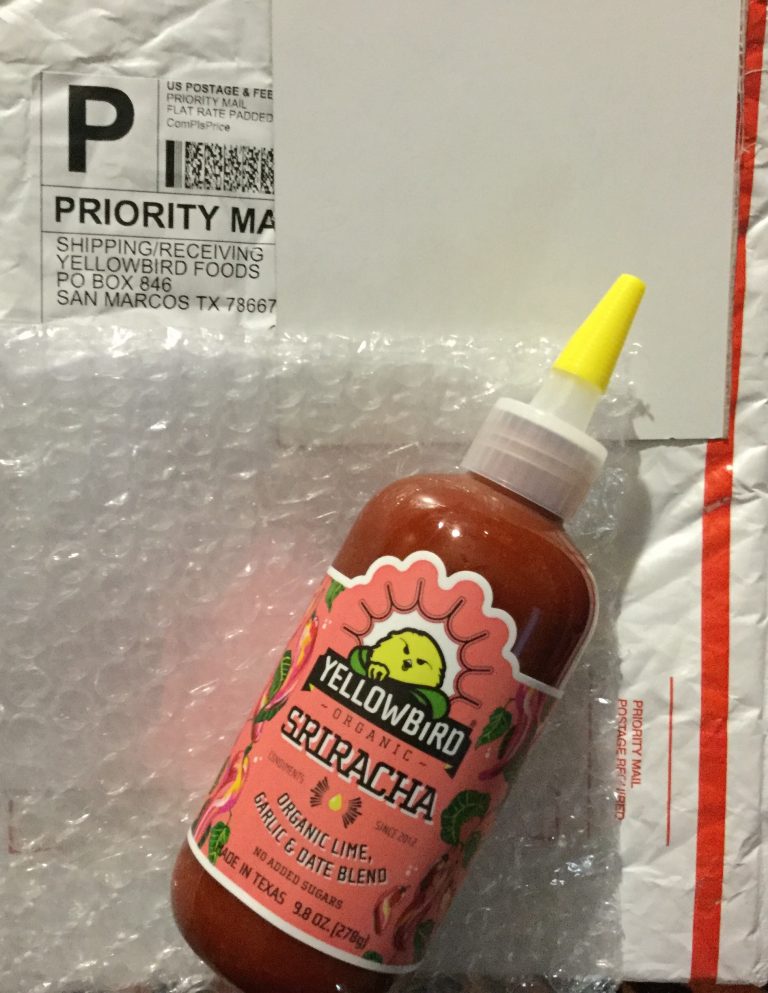 Free Yellowbird Sauce Sample