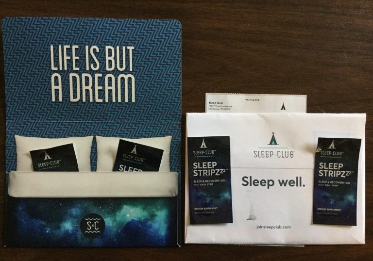 Free SleepClub Sleep Strips
