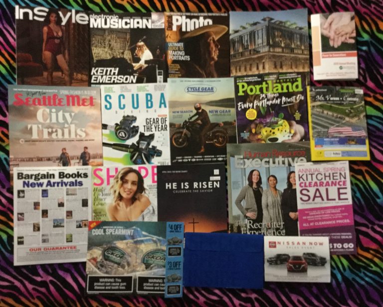 📬03-20-2019 FREE mail 👙In Style 🎹 Electronic Musician 📸 Digital Photo🏠 RH Interiors 🔌 Power for Generations 2019 Annual Meeting 🚴 Seattle Met 🏊 Scuba Diving 🏍 Cycle Gear 🐸 Portland Monthly  ☎ Phone Book 📚 Bargain Books 👗 Shape ⛪ The Wayne County Outlook 🤖 Human Resource Executive Sent from my iPod🗄 Cabinets to Go 🚭 Skoal coupons 🚘 Nissan Now Sales Event 🐇