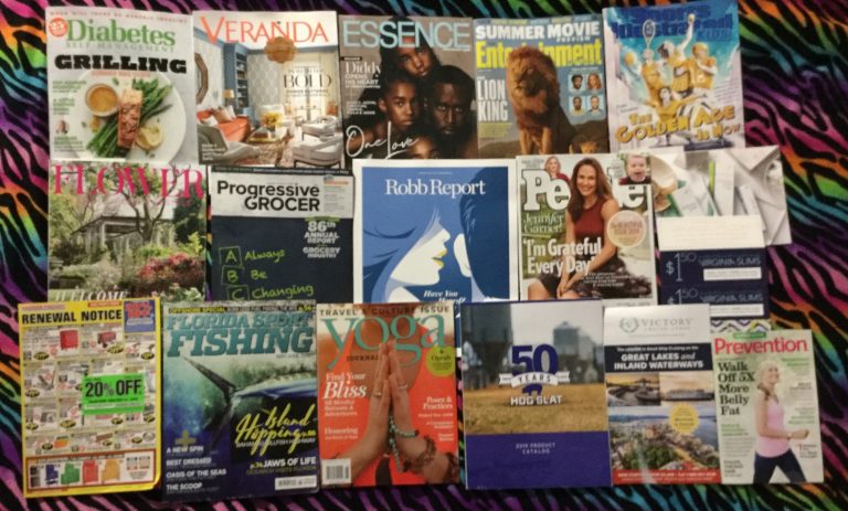 📬 04-27-2019 FREE mail 🍖 Diabetes Self-Management 🛏 Veranda 👪 Essence 🦁 Entertainment Weekly 🏅Sports Illustrated KIDS 🌸 Flower 🔤 Progressive Grocer 💲 Robb Report 👙 People  🚬 Virginia Slims coupons 🔧 Harbor Freight Tools🐟 🎣Florida Sport Fishing 🍎 Yoga 🐖 Hog Slat 🛳Victory Cruise Lines 🏃Prevention 📚