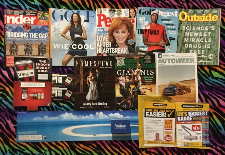 📬 04-05-2019 FREE mail 🏍  Rider ⛳Golf 👪 People 🏌Golf Digest  🌲 Outside 🚬 Winston coupons 🚜 👰Homestead 🏀Sports Illustrated 🚗 Autoweek 🚭 Parliament coupons 🚪Ironmongery Direct📚
