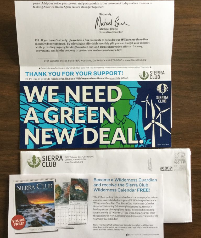 Free  We Need a Green New Deal Sticker