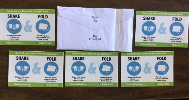 Free Shake & Fold stickers