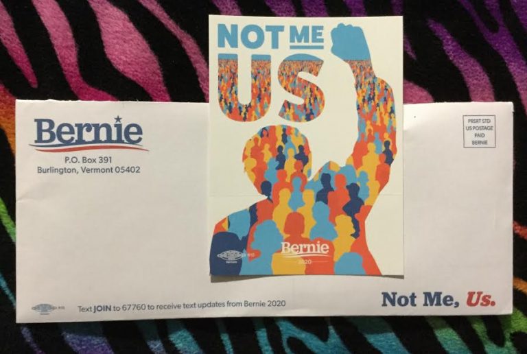 Free Bernie Sanders for President Sticker
