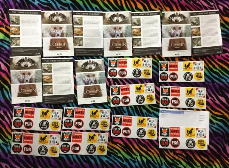 Free PETA Stickers