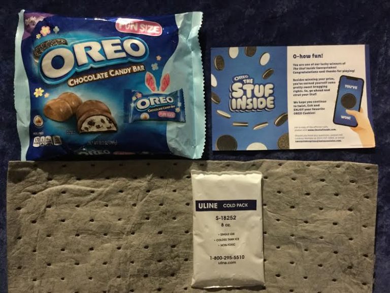 Winner in #TheStuffInside Sweepstakes