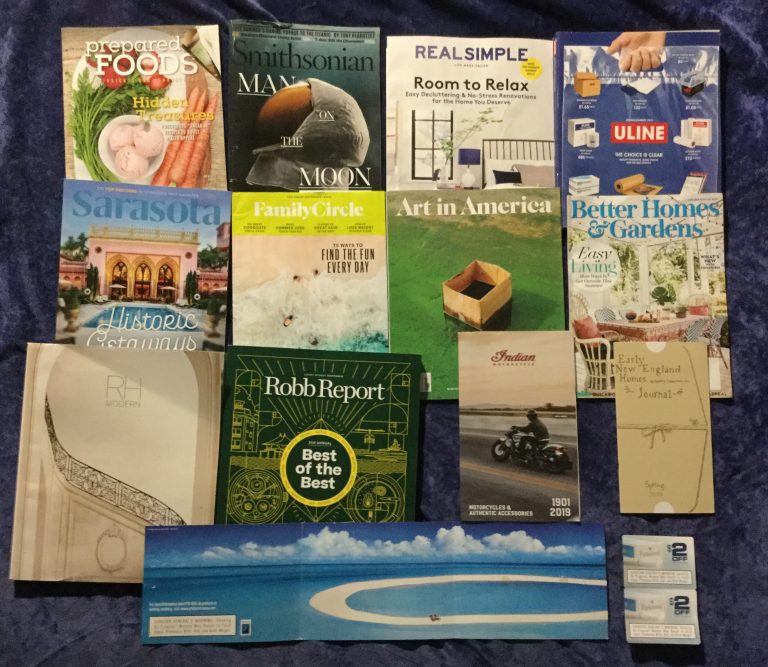 📬 05-28-2019 FREE mai🍧l     Prepared Foods 🌛 Smithsonian 🛏 Real Simple🛍 Uline 🏊 Sarasota ⏺ Family Circle 📦 Art in America 💺 Better Homes & Gardens 🌃 RM Modern 🤑 Robb Report 🏍 Indian Motorcycle  🌲 Early New England Homes 🛳 Parliament coupons  📚