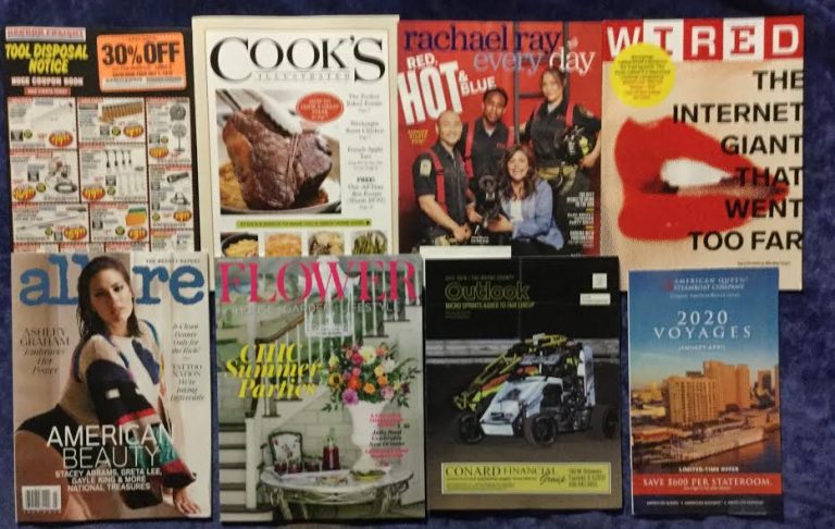 📬06-26-2019 FREE mail 🔧Harbor Freight Tools 🍳Cook’s 🚒 Rachael Ray Every Day 💋 Wired 👙Allure 🌸 Flower 🏎The Wayne County Outlook 🛳 American Queen Steamboat Company 📚