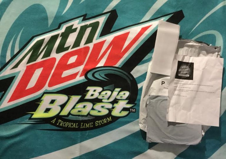 Winner in the Mountain Dew Dollar General Store sweepstakes