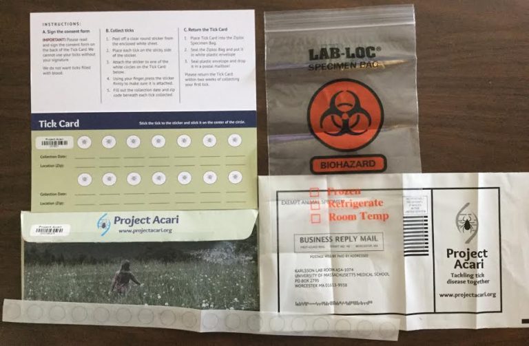 Free  #ProjectAcari  Tick Card