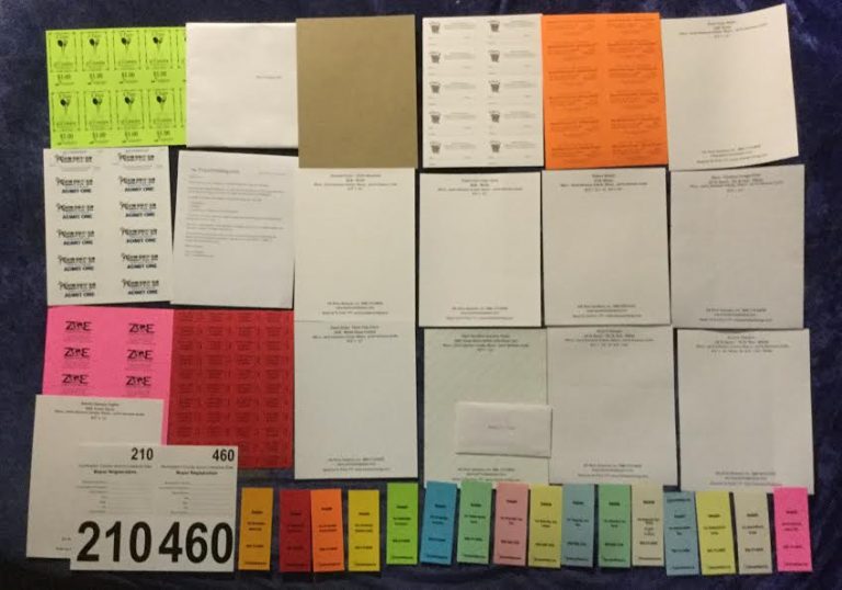 Free TicketPrinting.com  Samples