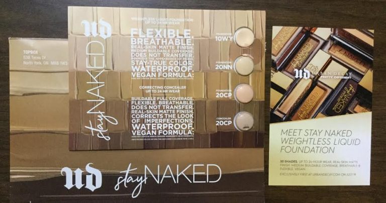 Free Urban Decay Cosmetics The Naked Truth Sample