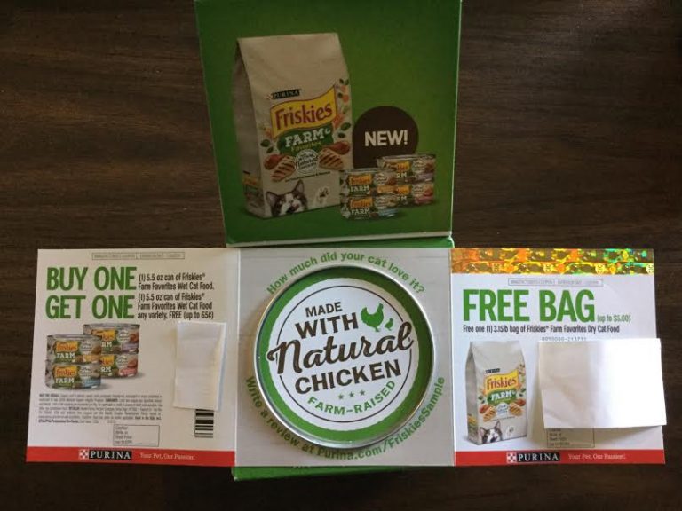 Free Friskies Farm  cat food