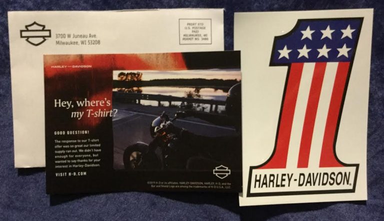 Free #HarleyDavidson sticker