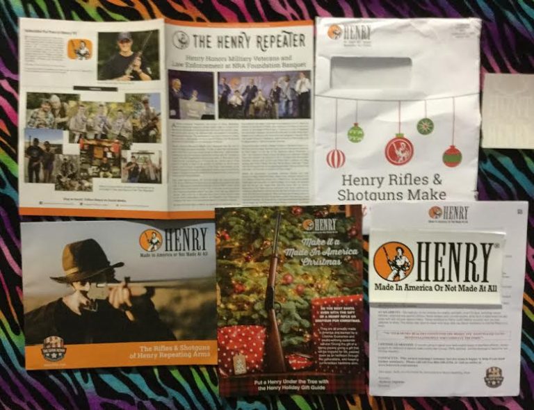 Free  Henry Repeating Arms   stickers