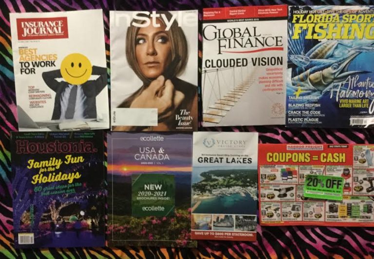 📬 10-24-2019 FREE mail 🎃 Insurance Journal 💇 In style 🌐 Global Finance 🎣 Florida Sports  Fishing 🎄Houstonia 🗺 Collette Travel guide 🚢 Victory Cruise Lines 🛠 Harbor Freight Tools 📚