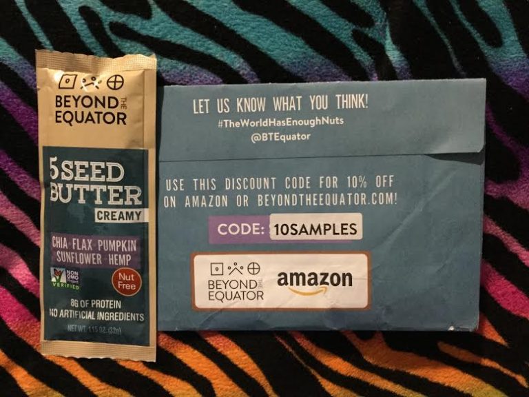 Free sample of Beyond The Equator 5 Seed Butter