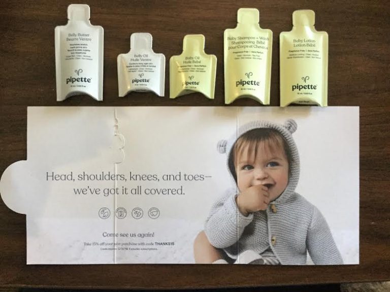 Free Pipette Baby Skin Care Samples