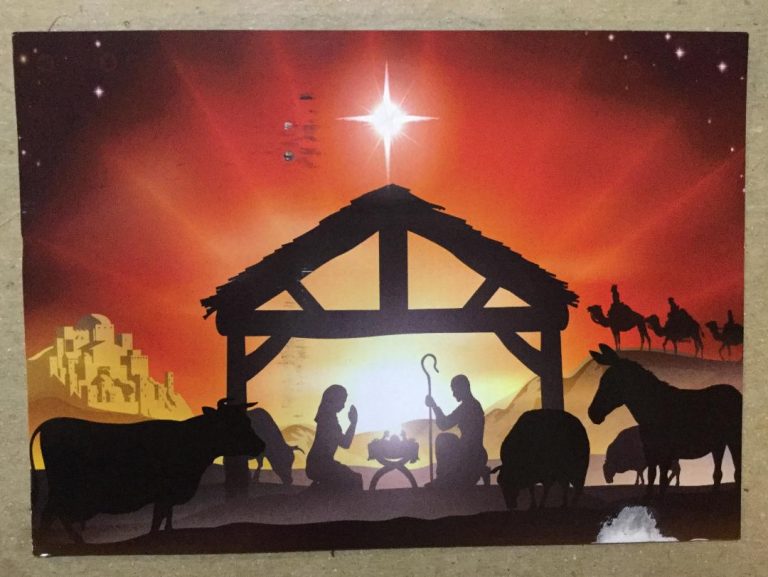 Free Personalized Mailed Postcard from  SantaClausWrites.com