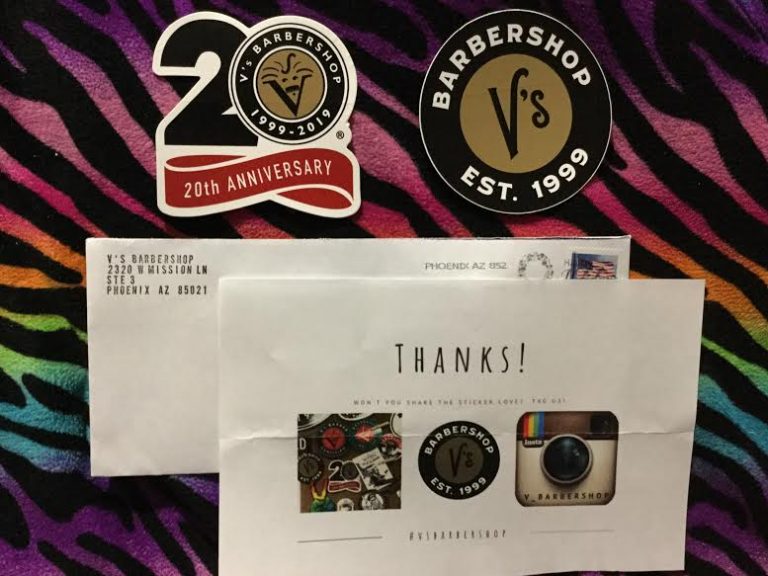 Free Vs Barbershop 20th Anniversary 1999 – 2019 stickers