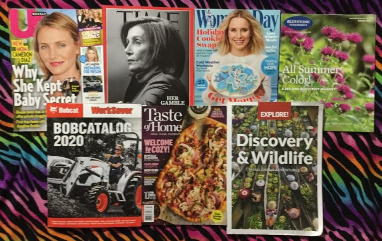 📬 01-16-2020 FREE mail 👶 US Weekly ⏳ Time 🍪 Woman’s Day 🌸 Bluestone Perennials 🚜 Bobcat WorkSaver Bob Catalog 2020 🍕 Taste of Home 🗺 EXPLORE ! 📚
