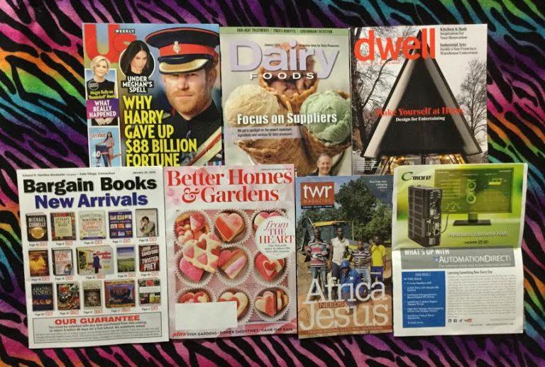 📬 01-22-2020 FREE mail 👪 US weekly 🍦 Dairy Foods 🏠 Dwell 📚 Bargain Books 💟 Better Homes & Gardens 🚜 Twr 💻 Automation Direct 🎉