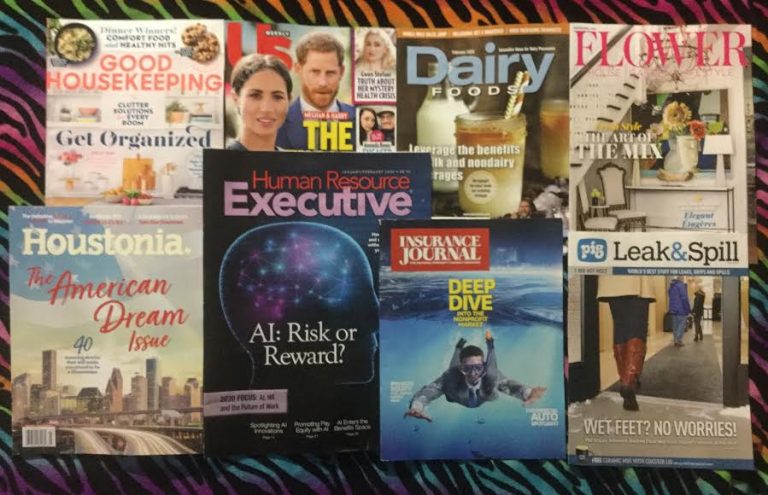 📬 02-24-2020 FREE mail 🏡Good Housekeeping 👪 US weekly 🍼 Dairy Foods 💐 Flower 🛣 Houstonia 🔭 Human Resource Executive 🌊Insurance Journal 🐖Pig Leak&Spill 📚
