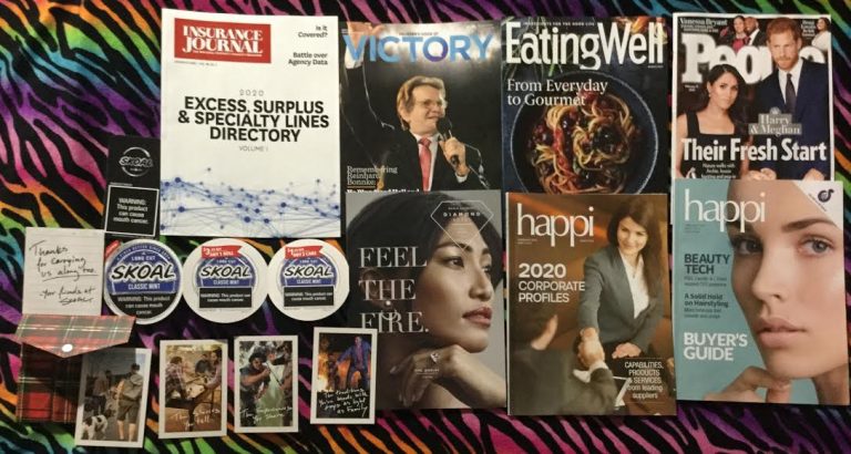 📬 02-07- 2020 FREE mail 🛅 Insurance Journal 🎤 Believer’s Voice of Victory  🍝 Eating Well 👪People 🚭 Skoal coupons 💍 Diamond Nexus 🍾Happi part 2 and part 1 📚