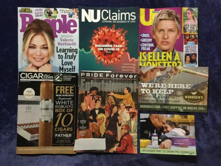 📬 06-16-2020 FREE mail 😰 People 📛 NU Cl.aims 👪 US weekly 🚬Cigar .com 📽 Entertainment weekly 🐎 Murdoch’s 🍶 Nutricia 📚