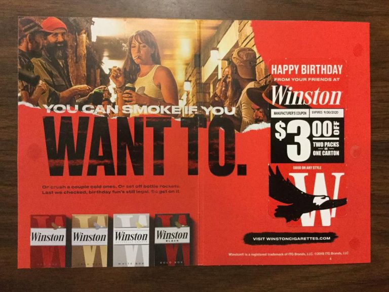 #Winston Birthday   Card