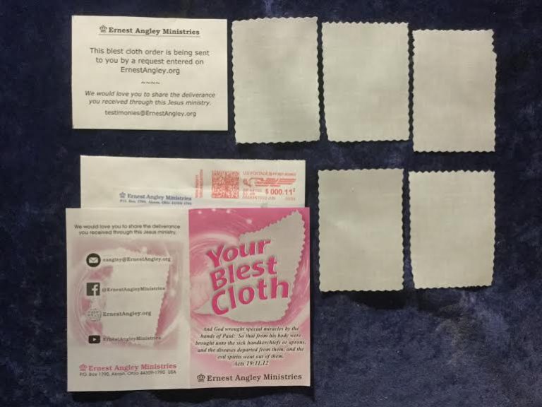 Free Your Blest Cloth from Earnest Angley Ministries