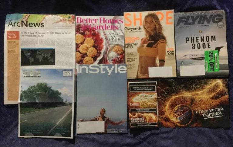 📬 7-2-2020 FREE mail 🗺 Arc News 🍒 Better Homes & Gardens 👙 Shape 🛫 Flying 🔌 The Cooperative Connection 👗 In Style 🎇 Skoal coupons 🎆