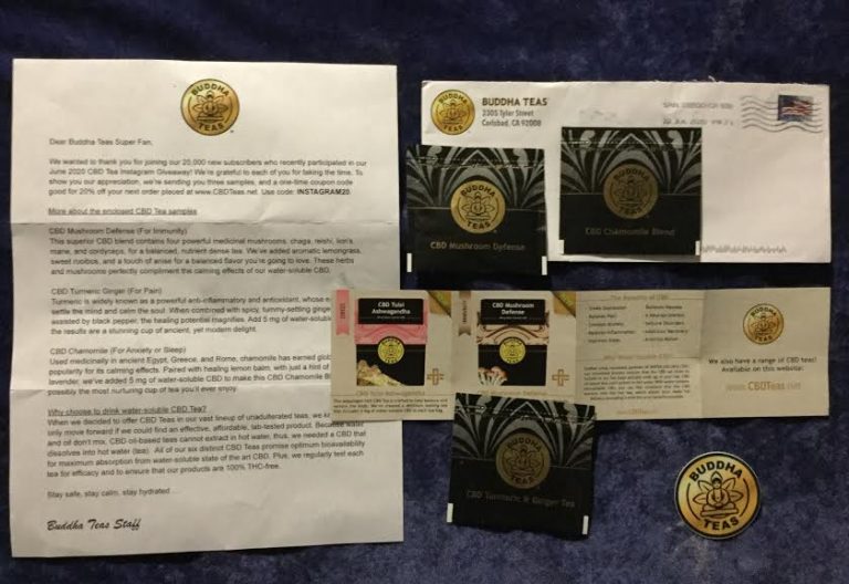 Free Buddha Tea Samples