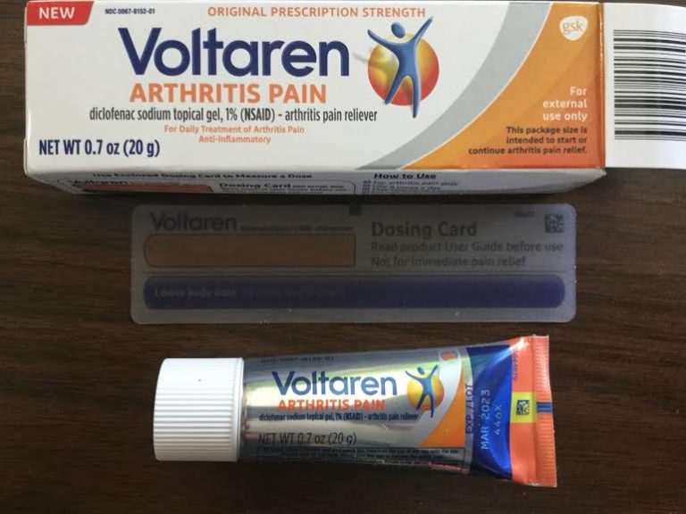 Free Voltaren Arthritis Pain Reliever Sample