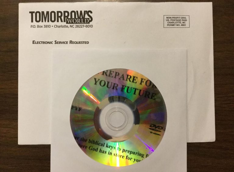 Free Prepare Four Your Future DVD  from Tomorrow’s World