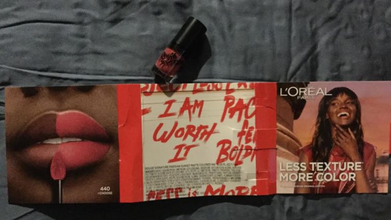 Free Loreal Rouge Signature Matte Lip Stain Sample