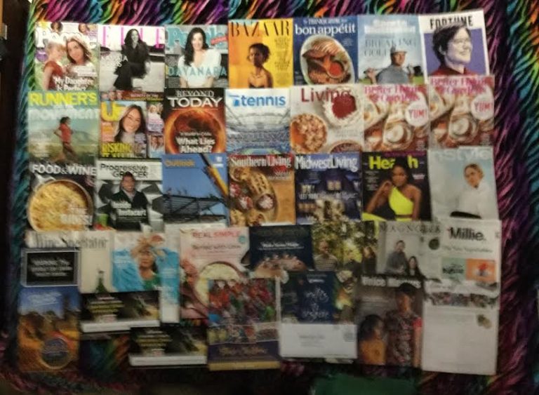📬 10-31 -2020 FREE mail 👪 People 👗 Elle 🍴 People En Espanol 🎃 Harper’s Bazaar 🍖 Bon Appetit 🏌 Sports Illustraded 🔮 Fortune 🏃 Runner’ World 👫 US weekly 🌎 Beyond Today 🎾 Tennis 🎂 Martha Stewart Living 🍥🍥 Better Homes & Gardens 🍷 Food & Wine 🛍 Progressive Grocer 🏥 The Wayne County Outlook 😋 South Living 🏡 Midwest Living 🍎 Health 👩 In Style 🍾 Wine Spectator 👙Shape 🍲 Real Simple 🍰 My Food and Family 👕 Johnnie-O 📖 Magnolla Journal 🎁 Millie 🚭 Skoal and 🐂 Longhorn and 😡 Red Man coupons ⛪ The Voice of the Martyrs  📚