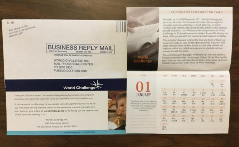 Free 2021  Faithfulness Promise Calendar