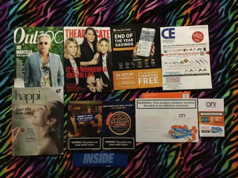 📬 12-16-20 FREE mail 🕴Outlook 👪 The Advocate 💊 Chiropractic Economics 🚿 Happi 🚭 Skoal coupon🚬 ON! coupons 📚