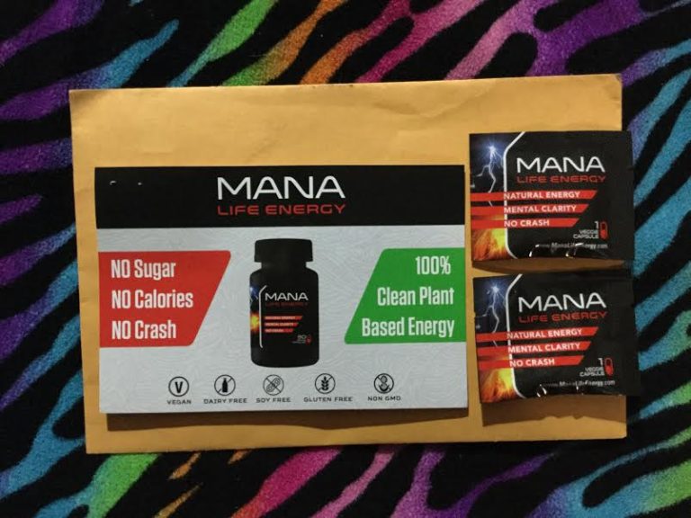 Free Mana Life Energy veggie capsules