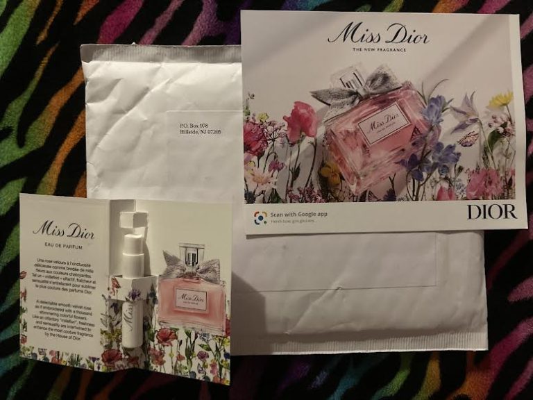 Free Miss Dior Eau De Parfum Sample